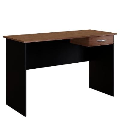 Mesa Para Escritorio 1 Gaveta 120 Cm 6901 Savana Preto Mobbs