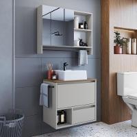 Conjunto Armario E Gabinete Com Cuba 60cm Mel Arenas Proddy - 2