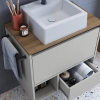 Conjunto Armario E Gabinete Com Cuba 60cm Mel Arenas Proddy - 7