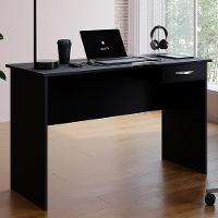 Mesa Para Escritorio 1 Gaveta 120 Cm 6901 Preto Mobbs Preto - 2