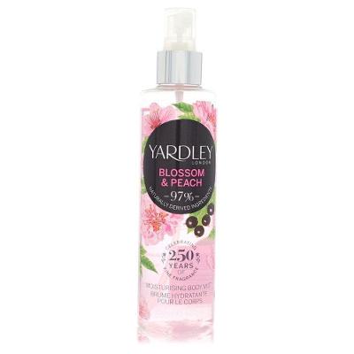 Body Splash Blossom & Peach Yardley London 201 Ml Moisturizing