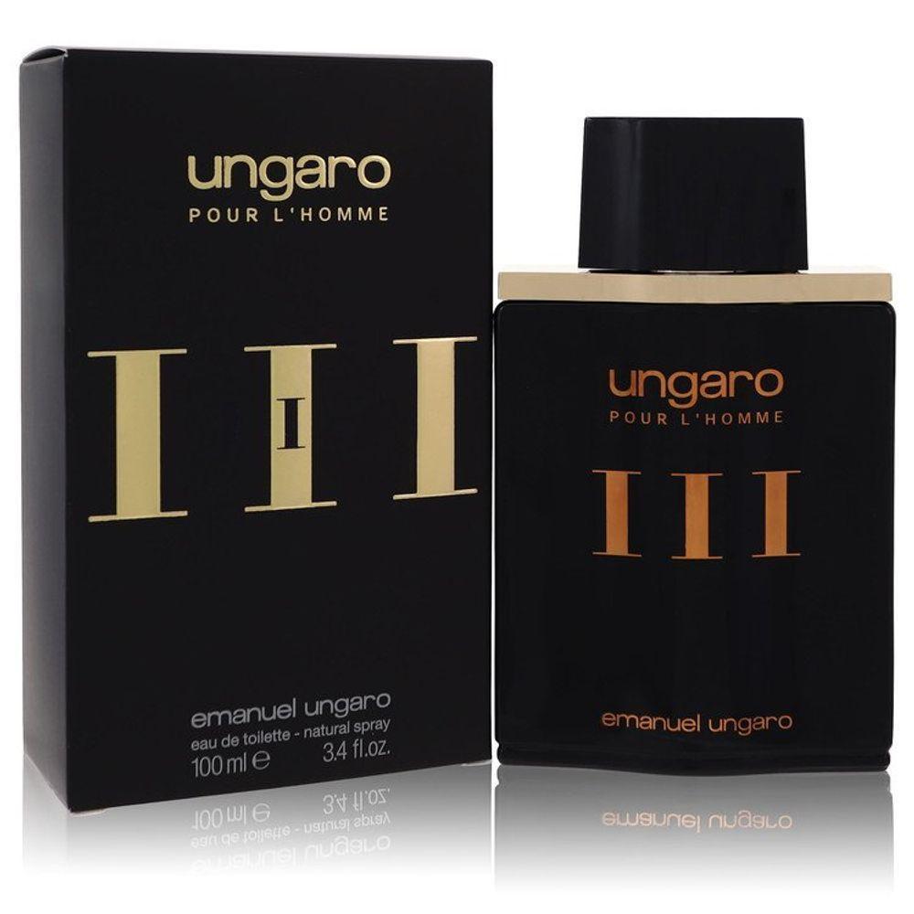 Perfume-col. Masc. Iii Ungaro (nova Embalagem) 100 Ml Eau De Toilette - 1