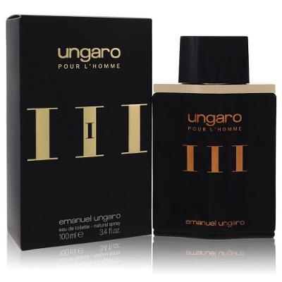 Perfume-col. Masc. Iii Ungaro (nova Embalagem) 100 Ml Eau De Toilette