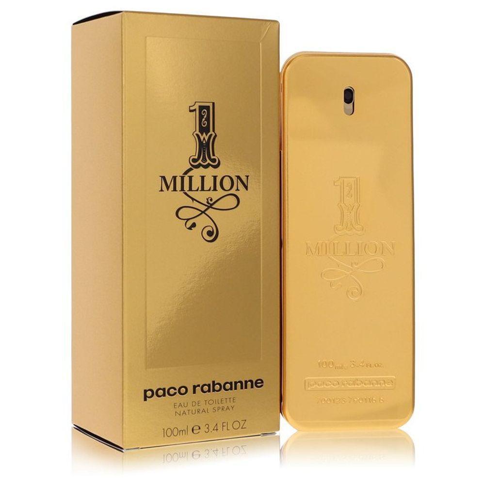 Perfume-col. Masc. Million Paco Rabanne 100 Ml Eau De Toilette - 1