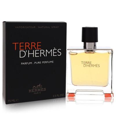 Perfume-col. Masc. Terre D'hermes Hermes 75 Ml Pure Pefume