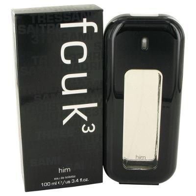 Perfume-col. Masc. Fcuk 3 French Connection 100 Ml Eau De Toilette