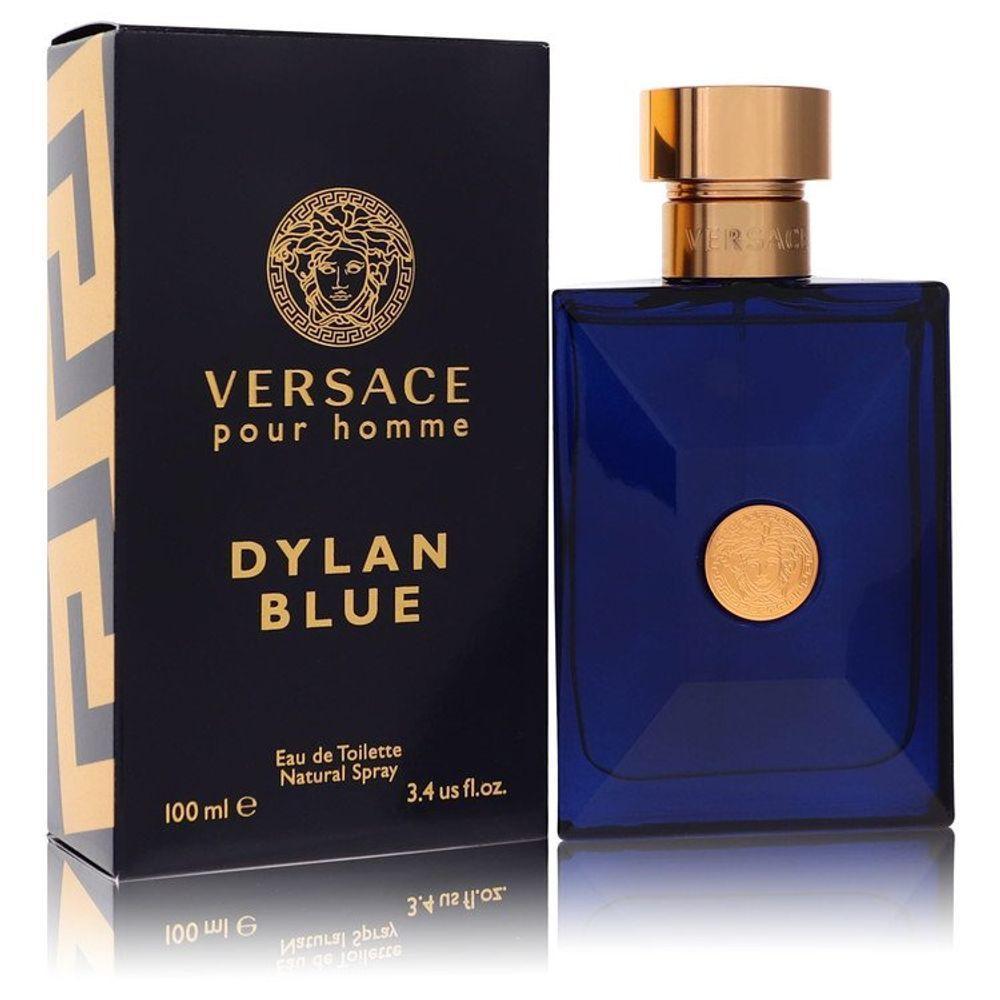 Perfume-col. Masc. Pour Homme Dylan Blue Versace 100 Ml Eau De Toilette - 1