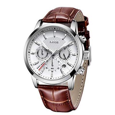 Relógio Masculino Quartz Luxo Casual Esportivo 3atm Lg9866