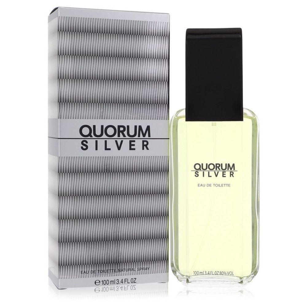 Perfume Masculino Quorum Silver Puig 100 Ml Eau De Toilette - 1