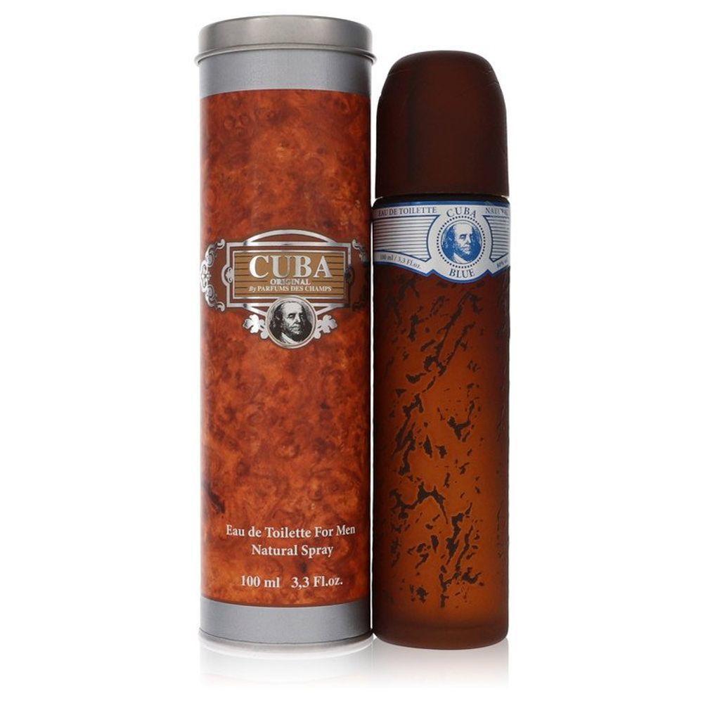 Perfume-col. Masc. Cuba Blue Fragluxe 100 Ml Eau De Toilette - 1