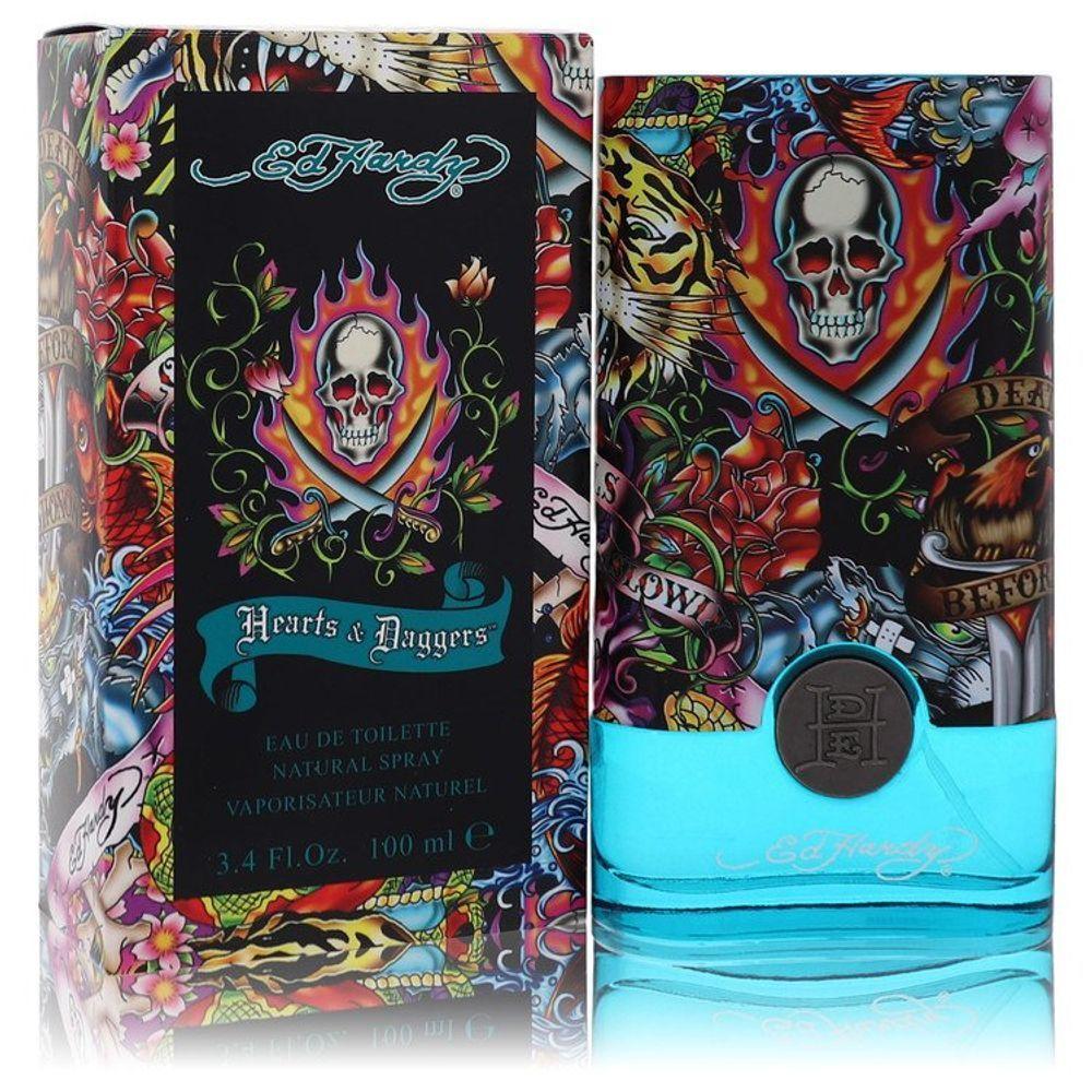Perfume Masculino Ed Hardy Hearts & Daggers Christian Audigier 100 Ml Eau De Toilette - 1
