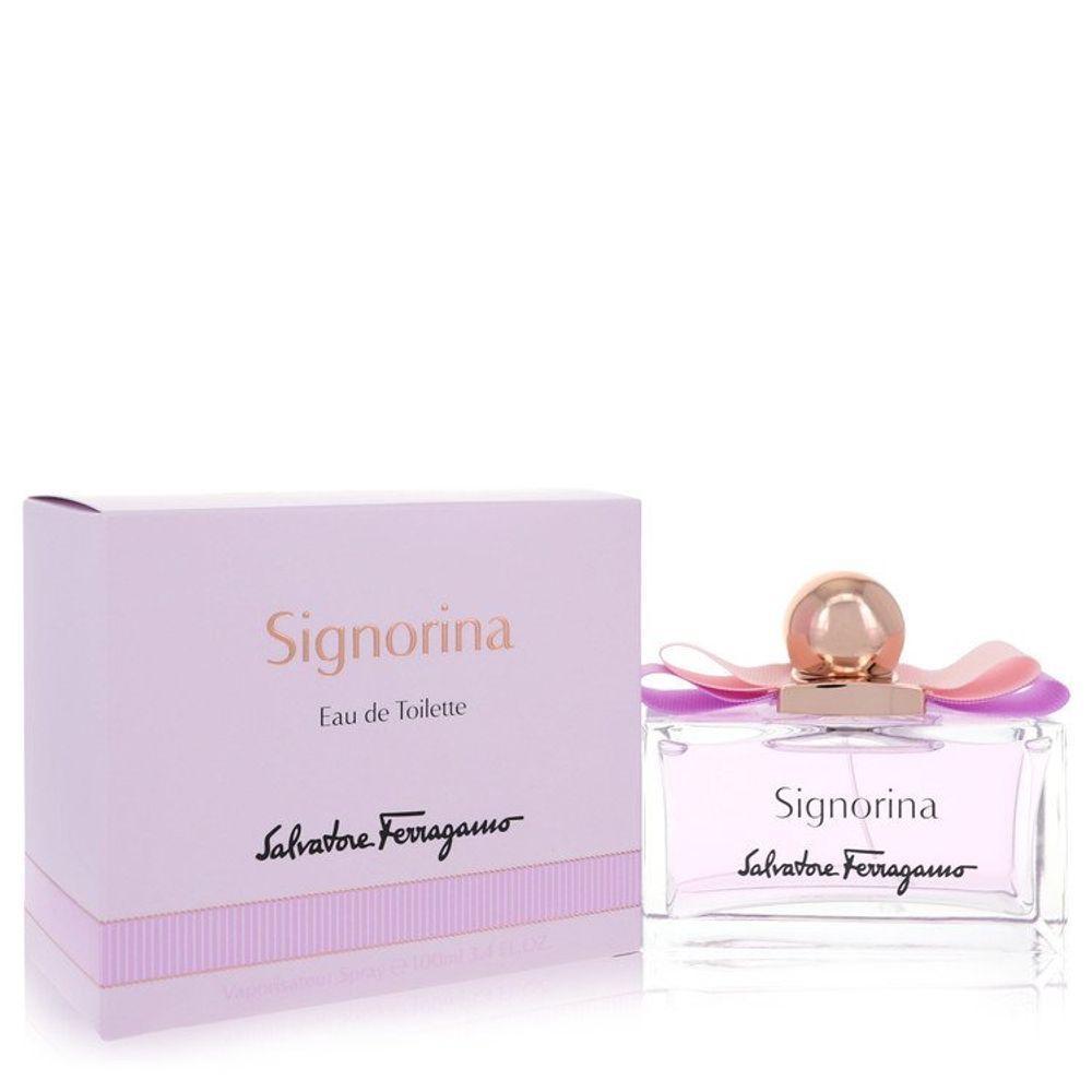 Perfume Feminino Signorina Salvatore Ferragamo 100 Ml Eau De Toilette - 1