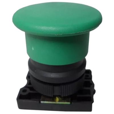 Botão à Impulso Tipo Soco Verde 60mm - Slpfn2m6 - Steck Bot.impul Soco Vd 60mm S-pfn2m6-slpfn2m6 Steck