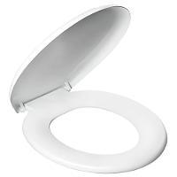 Assento Sanitário Plástico Almofadado Clássico Branco - Pr1063-2 - Pincéis Atlas - 1