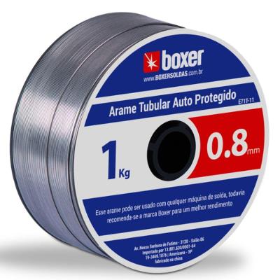 Arame Auto Protegido 0,8mm 1 Kilo - E71t-11- Boxer Arame Auto Protegido 0,8mm 1 Kilo - 1570003 - Boxer