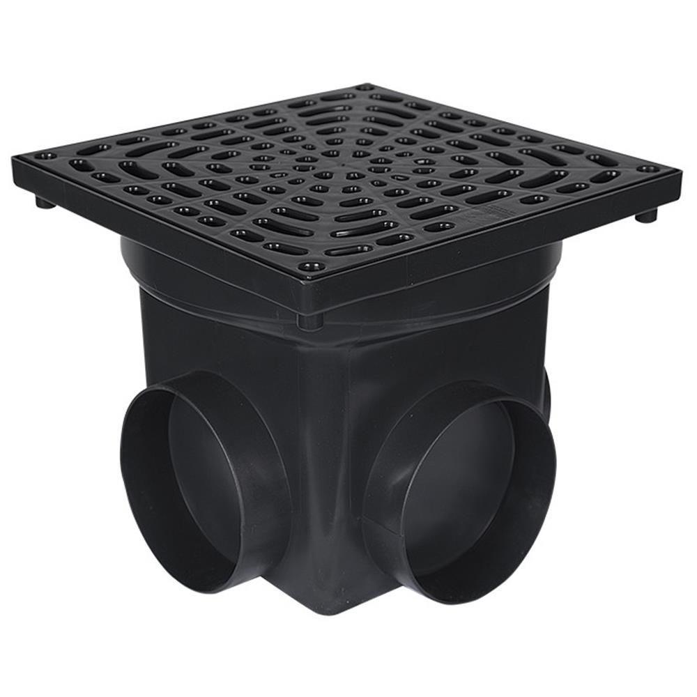 Caixa Coletora De água Pluvial Pequena Preta - 011005503 - Metasul Caixa Coletora Agua Pluvial Pequena Pret - 1
