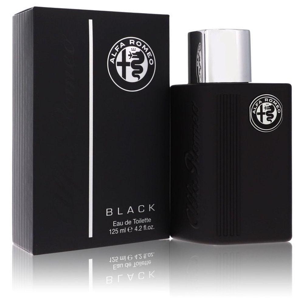 Perfume Masculino Alfa Romeo Black 125 Ml Eau De Toilette - 1