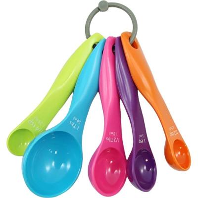 Colher Medidora Colorida Com 5 Peças - 1275 - Western