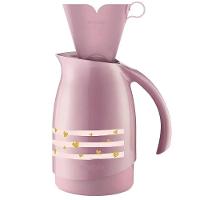 Conjunto De Bule 700ml + Suporte Para Filtro De Café 102 Rosa - Sr1011-60 - Sanremo - 2