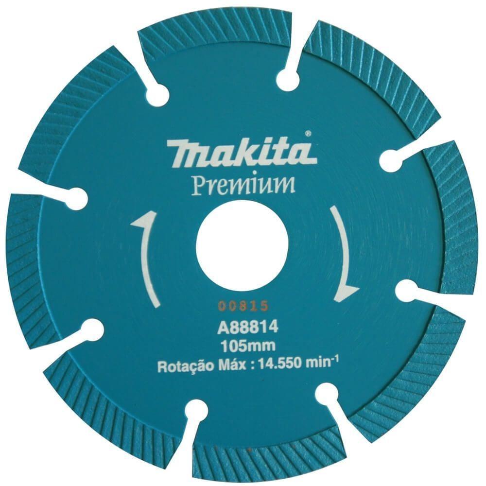 Disco Diamantado Segmentado Para Concreto 105mm - A-88814 - Makita Disco Diam.segment.p-concreto 105mm Maki A-88814 - 1