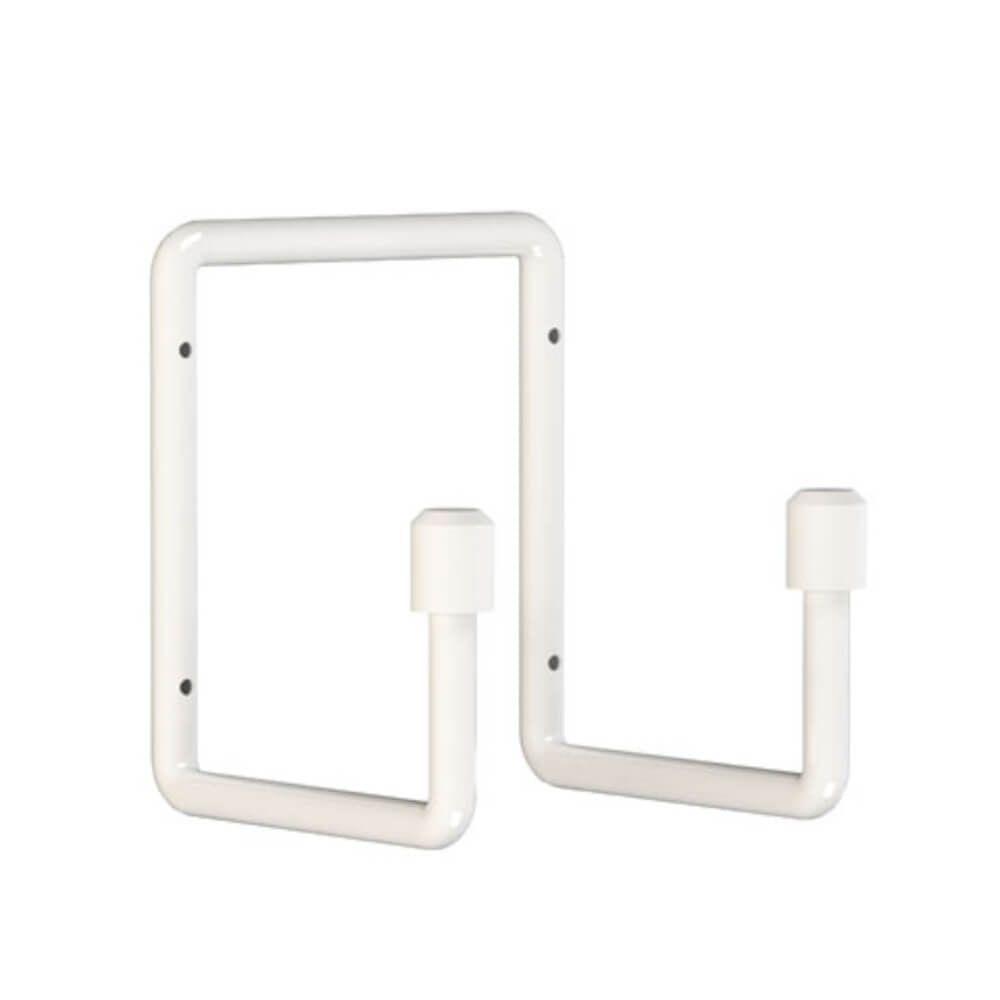 Gancho Multiuso G11 Duplo Branco - G11-d-br - Multivisão - 1