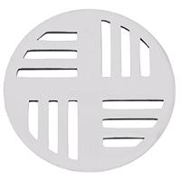 Grelha De Alumínio Redonda - Gral4 - Astra Grelha Redonda 9,7cm Aluminio Astra Gral4-as-gral4 - 1