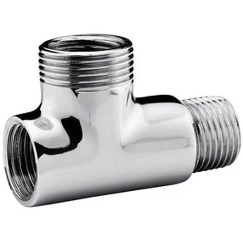 Derivador Para Ducha Higiênica Cromado - Vab001cwg - Esteves - 1