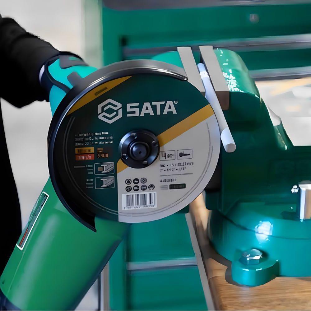 Disco De Corte Abrasivo Metal-inox 7'x1 6mm - St55054g - Sata - 4