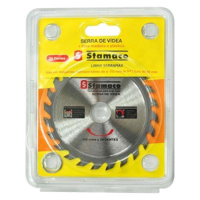 Disco De Videa Serra Serramax 4.3-8"" 24 Dentes - 2031 - Stamaco Serra Widia Serramax 4.3-8-24dent.stamac 203.1