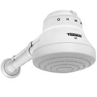Ducha Faminho 4 Temperaturas Com Cano De 30cm Branco 127 Volts 5400 Watts - 3858 - Fame - 1