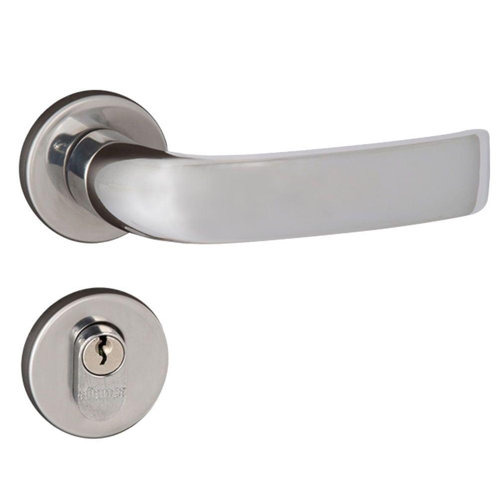 Fechadura Home Externa Cromado - 66185 - Aliança Fech. Home - Ext. 4151 Cromado - 66185 - Aliança - 1