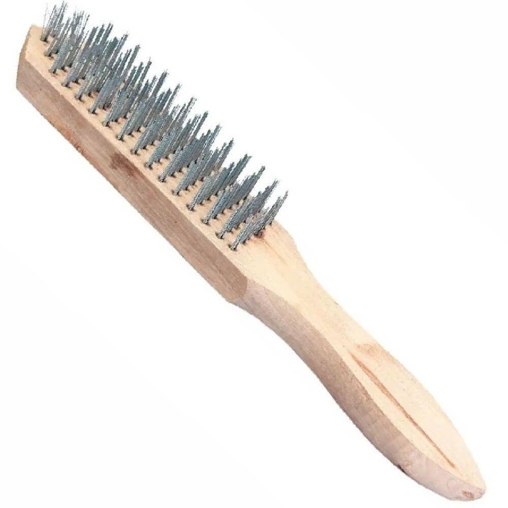 Escova De Aço Carbono Manual 5 Fileiras - 7482455 - Sparta - 1