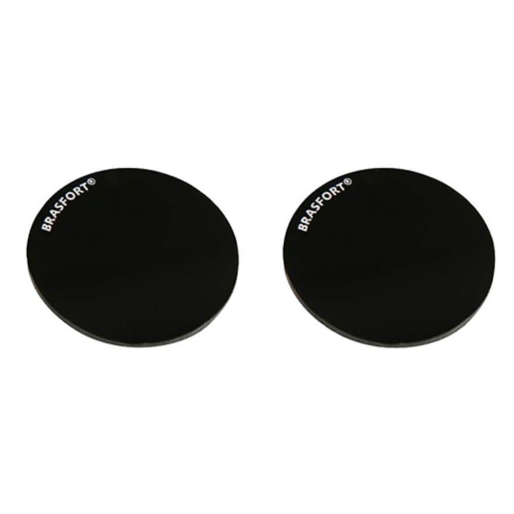 Lente De Soldador Escura T8 2 Unidades Para Proteção - 8562 - Brasfort - 1