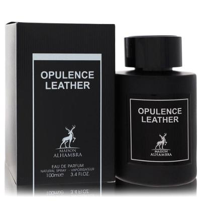 Perfume Masculino Maison Alhambra Opulence Leather Eau De Parfum 100 Ml