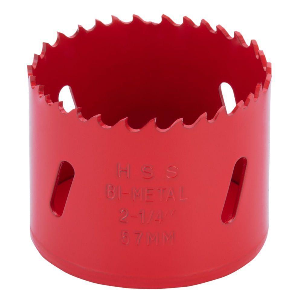 Serra Copo De Aço Rápido Bimetal Para Metais 57 Mm - 724579 - Mtx - 1