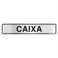 Placa De Alumínio Auto-adesiva 5x25cm Caixa - 100 At - Sinalize Placa Auto-ades.5x25cm(caixa) Sinalize 100at - 1