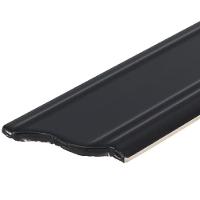 Rodapé Preto Brilhante 8x45cm - Hdr132 - Gabriella Rodape 8x45 Preto Brilhante - Hdr132 - Gabriella - 2