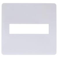 Placa 4x4 2 Postos Branca Orion - S730201004 - Schneider Placa 4x4 2 Postos Branca Schneider - 1