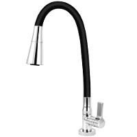 Torneira Para Cozinha Clean Bica Articulada Com Ducha C62 Preta De Mesa - Vtm622cwb - Esteves - 1