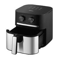Fritadeira Air Fryer Midea Cyclone Preto e Inox 5,5L 110V FM55S1 - 2