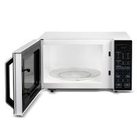 Micro-ondas 27 Litros Branco Porta Preta Smartplate Midea MXSA27P2 220V - 2
