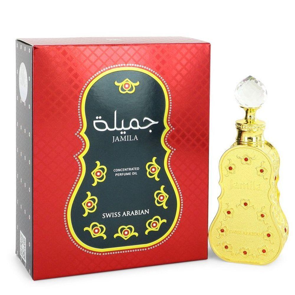 Perfume Feminino Swiss Arabian Jamila Swiss Arabian 14 Ml óleo Corporal Perfumado Concentrado - 1