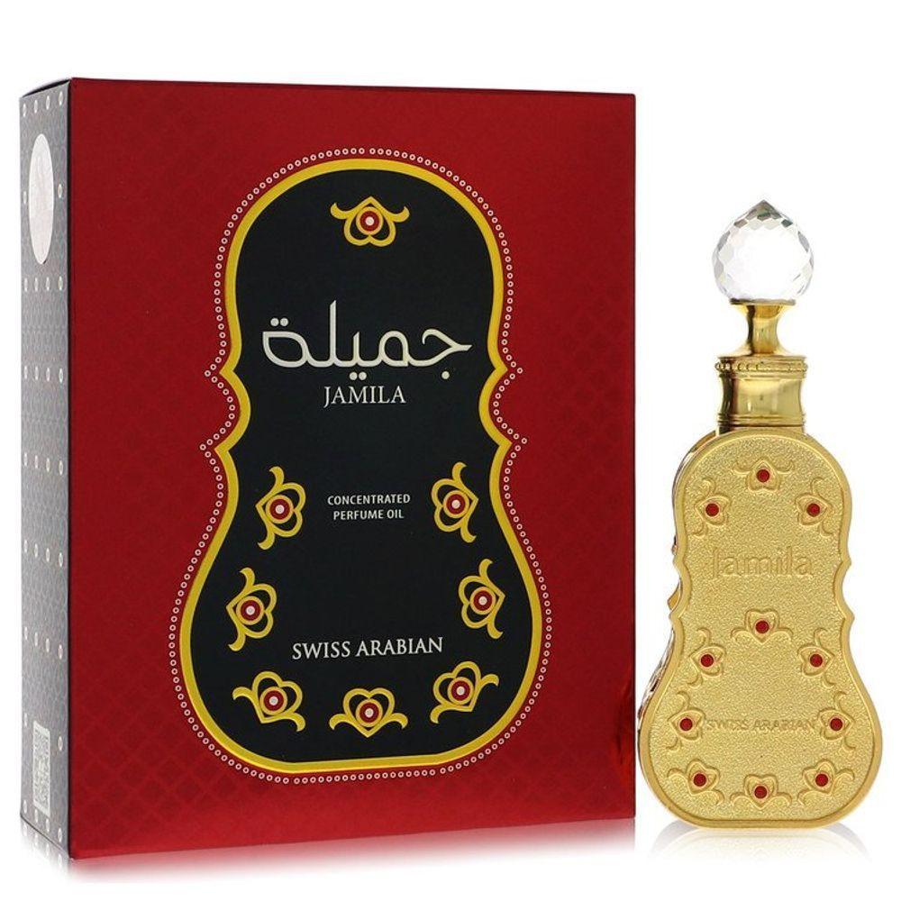 Perfume Feminino Swiss Arabian Jamila Swiss Arabian 14 Ml óleo Corporal Perfumado Concentrado - 2