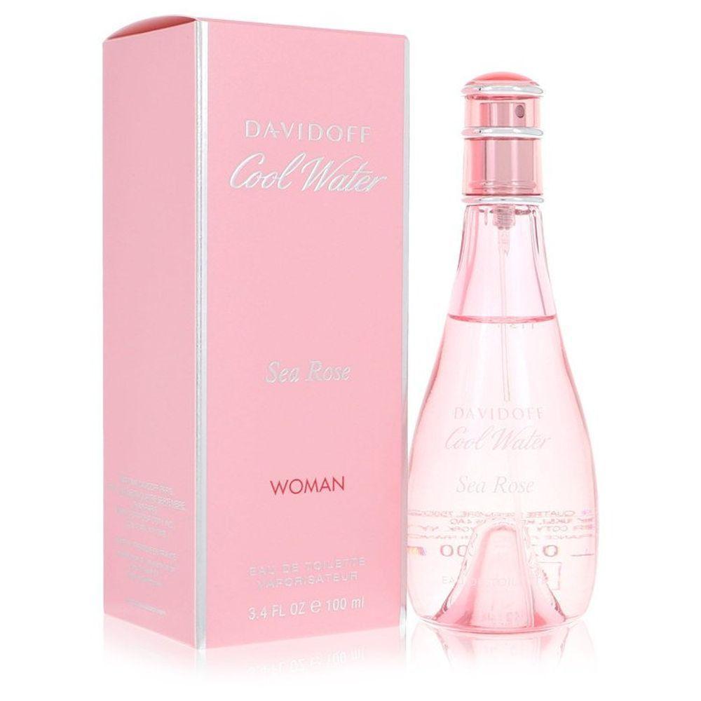 Perfume Feminino Cool Water Sea Rose Davidoff 100 Ml Eau De Toilette - 1