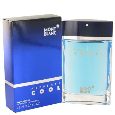 Perfume Masculina Presence Cool Perfume Mont Blanc 75 Ml Eau De Toilette