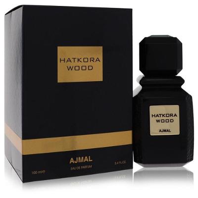 Perfume Masculina Hatkora Wood Ajmal 100 Ml Eau De Parfum