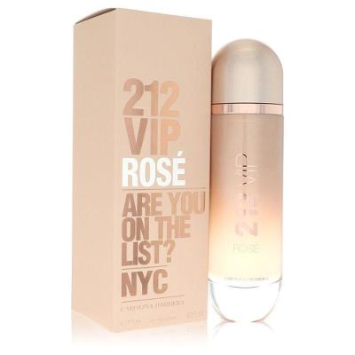 Perfume Feminino 212 Vip Rose Carolina Herrera 125 Ml Eau De Parfum