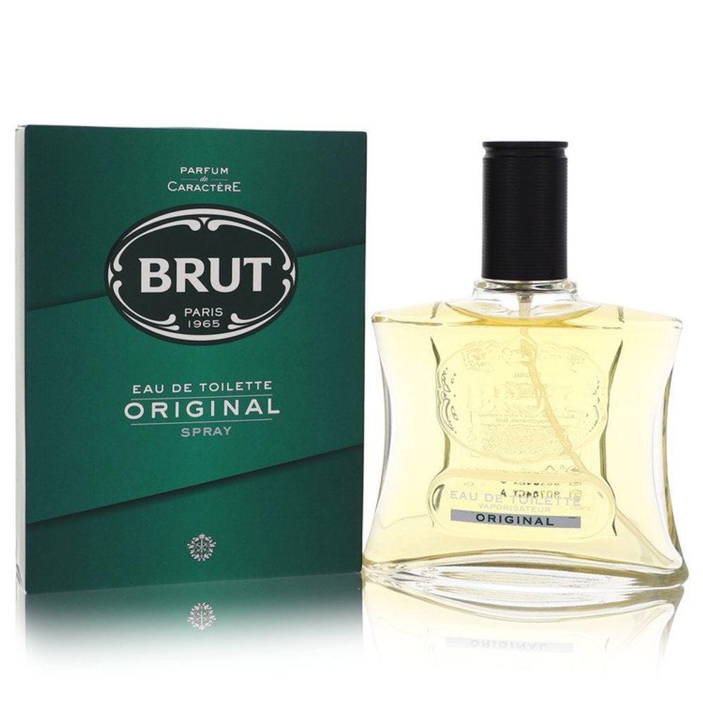 Perfume Masculina Brut Faberge 100 Ml Eau De Toilette (original Glass Bottle) - 1