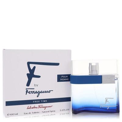 Perfume Masculina Free Time Salvatore Ferragamo 100 Ml Eau De Toilette