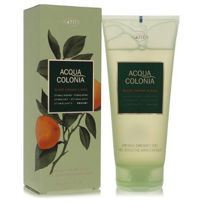 Gel De Banho Feminino 4711 Acqua Perfume Blood Orange Basil Maurer & Wirtz 200 Ml